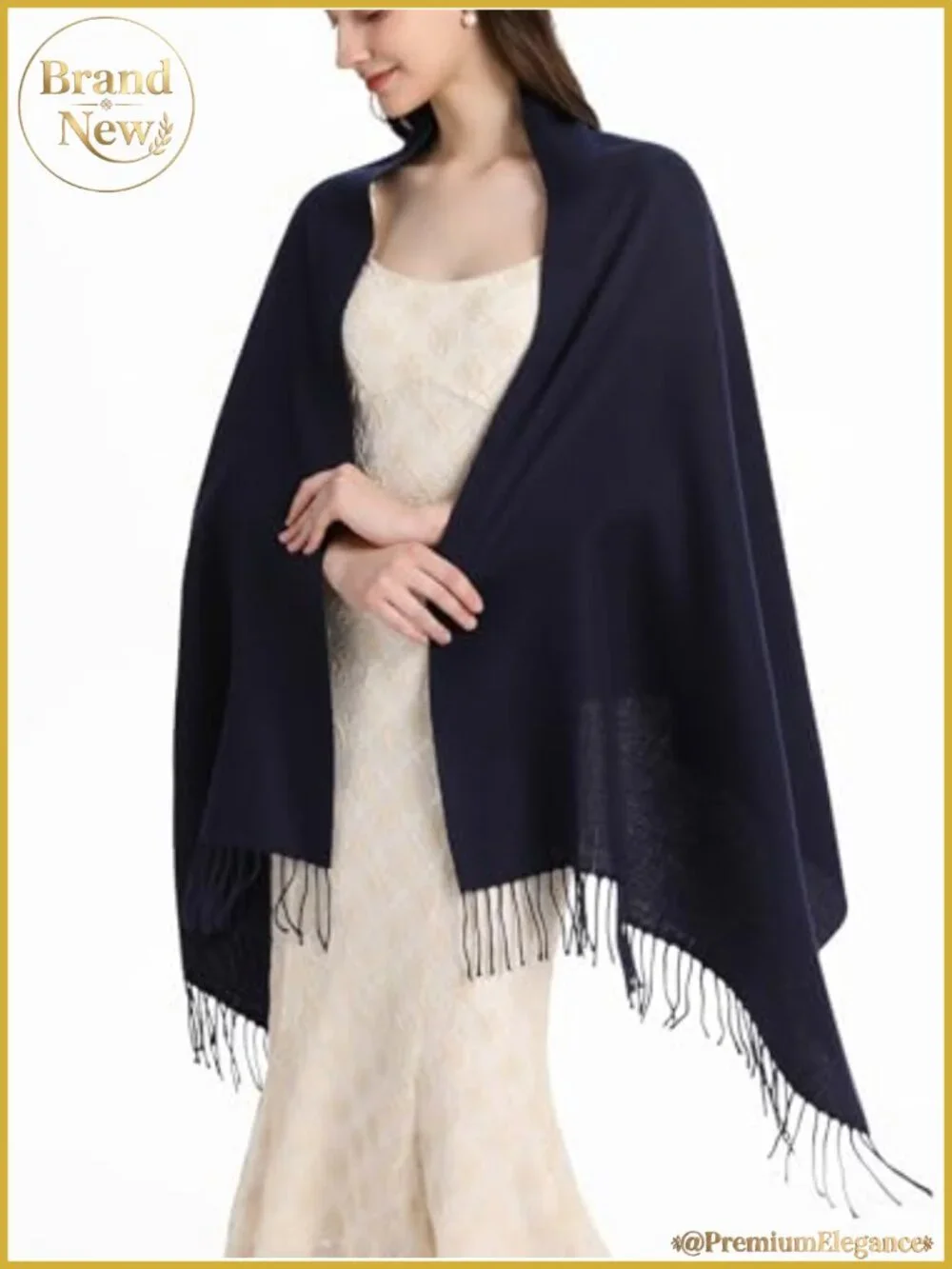 Pashmina Shawl Wrap Women Evening Dress Wedding Scarf